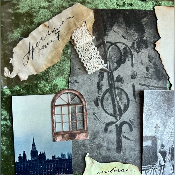 Jack the Ripper Victorian Ephemera Kit – Dark Academia Junk Journal Pack - Picture 13 of 13